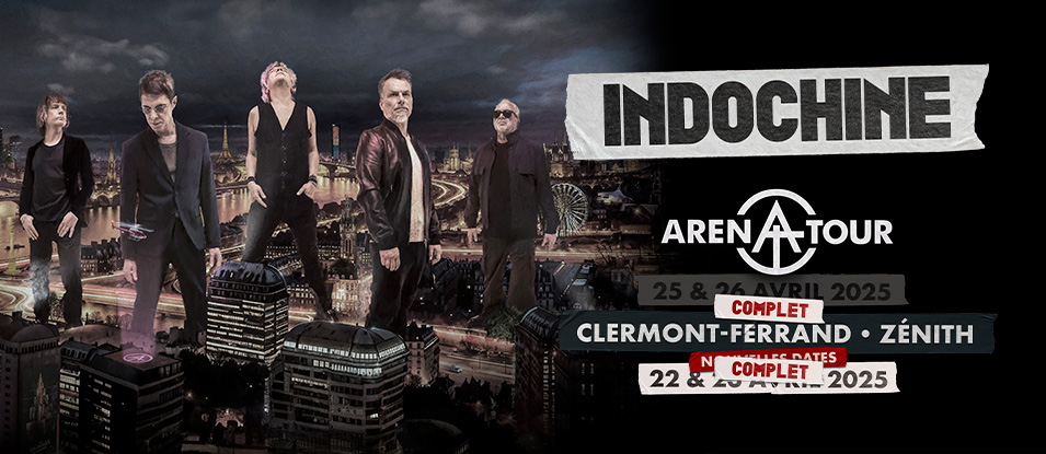 Indochine En Concert Billetterie En Ligne Contremarque